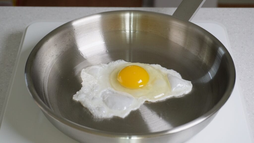 스테인리스 팬 예열 방법