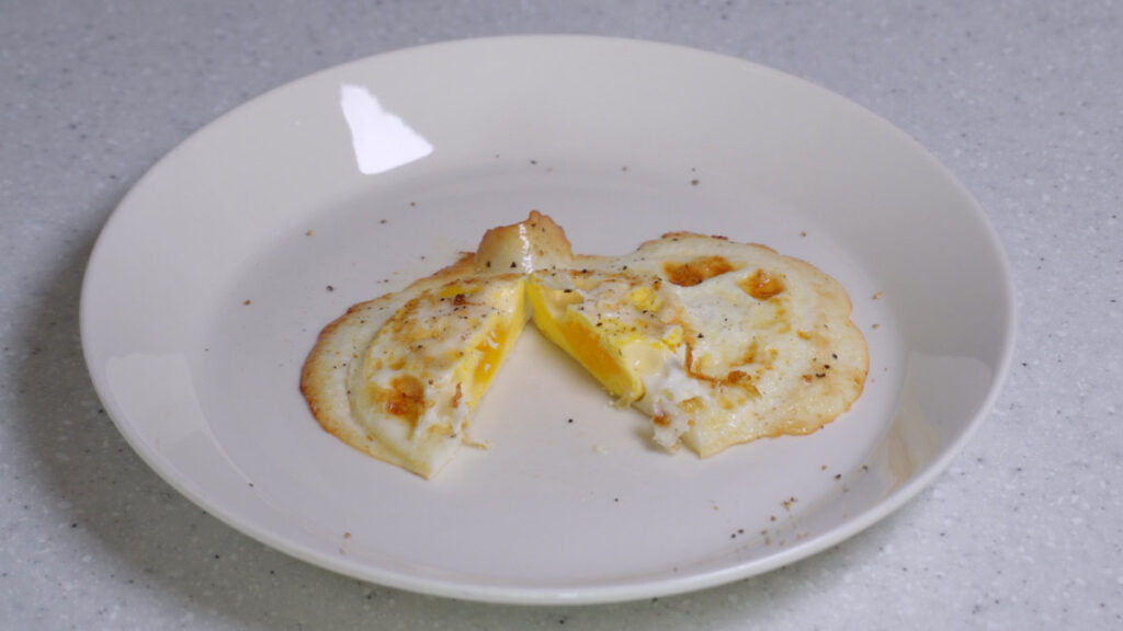 완숙 계란프라이