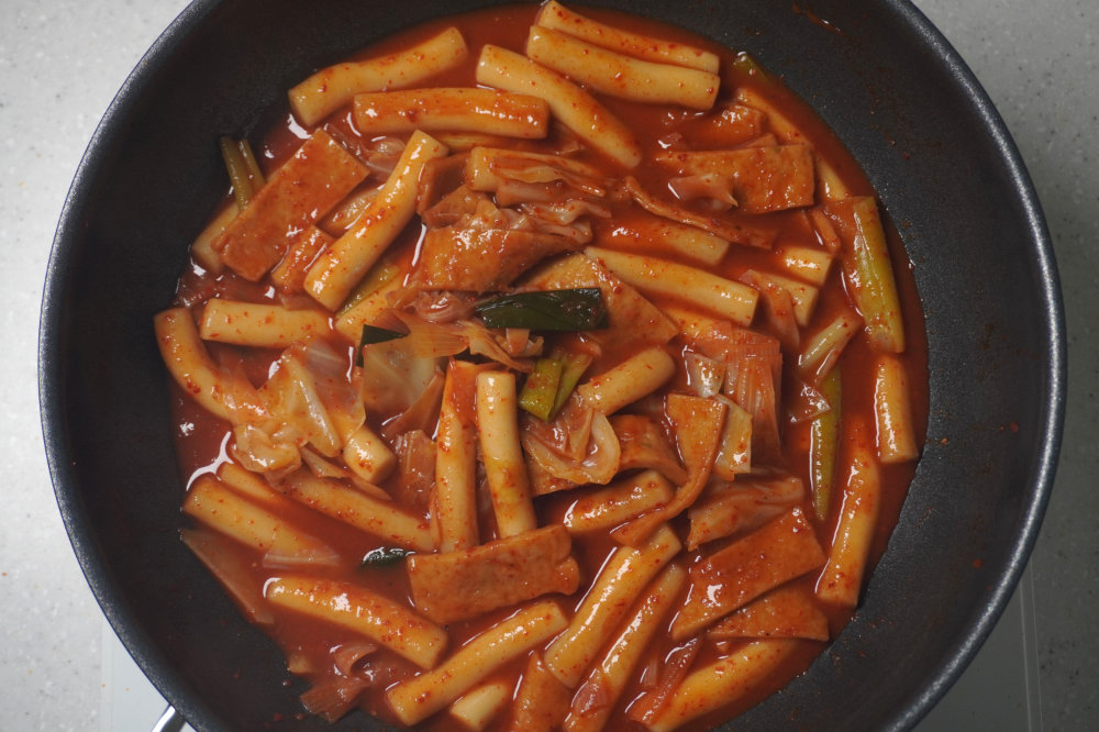 떡볶이 졸이기